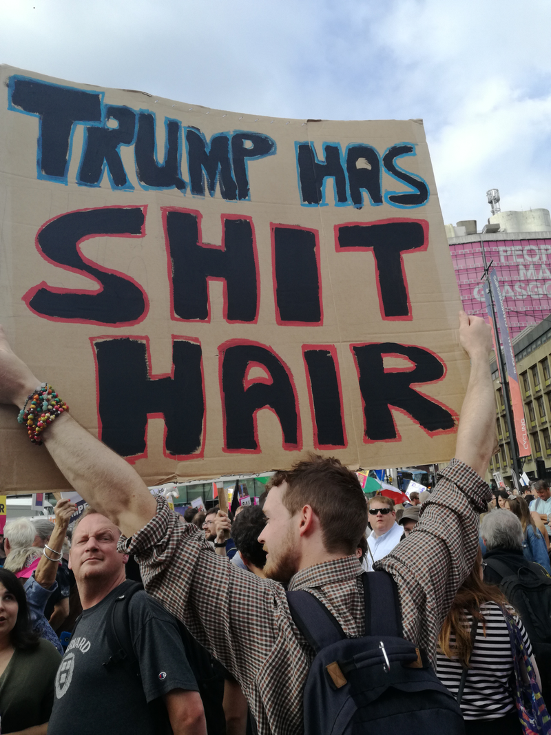 Illustration for article titled Scottish anti-Trump photo dump (long and comprehensive!)